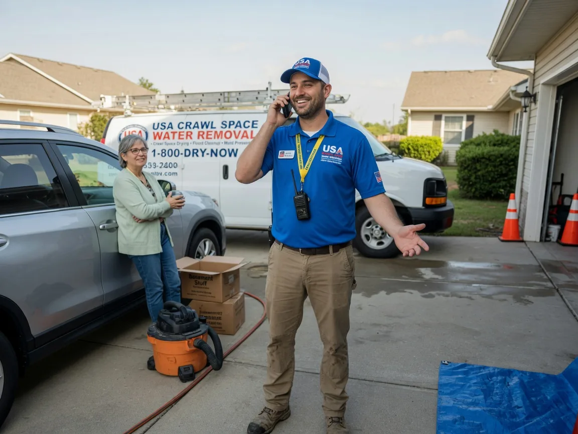 Crawl Space Water Removal Odessa, DE FAQs